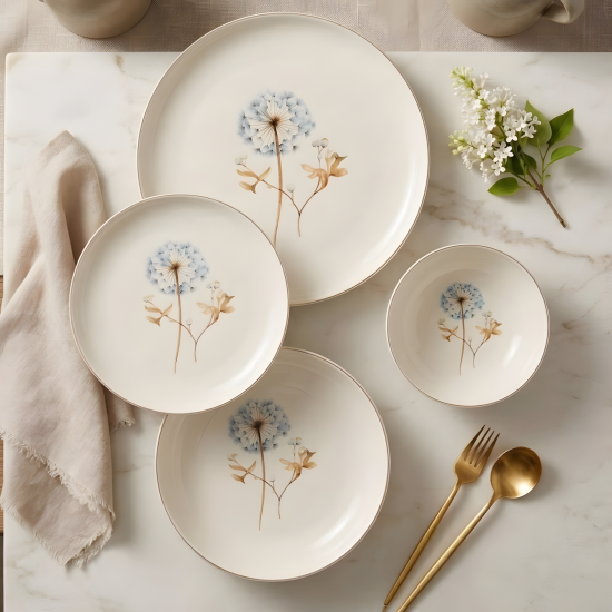 Dinnerware Set - 24 Pcs